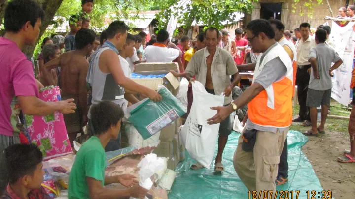 World Vision im Einsatz in Nordost-Indien.