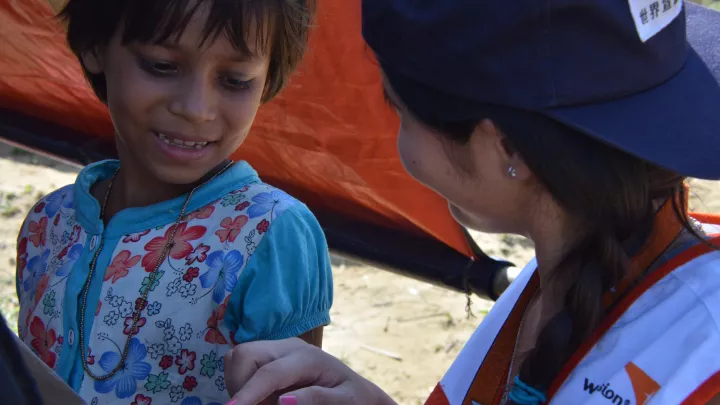 Kinder im Kinderschutz-Zentrum in Bangladesch.