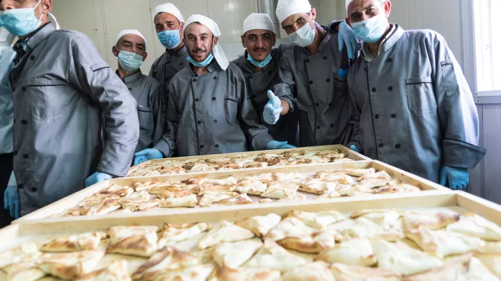 In der Küche herrscht eine gute Stimmung.