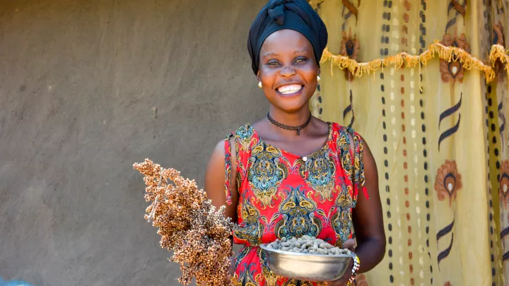 Durch das FEED-Projekt haben Frauen im Südsudan mehr Wissen und Kontrolle über die Nahrungsproduktion