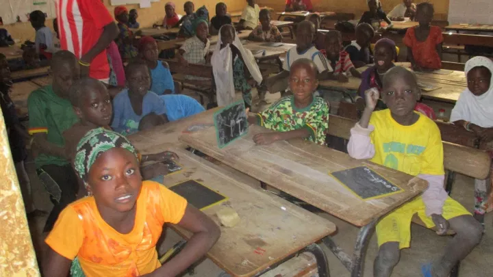 World Vision hat eine Schule in Kathiotte Senegal errichtet