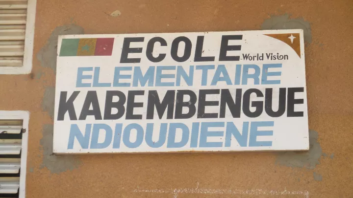 World Vision Schule im Senegal 