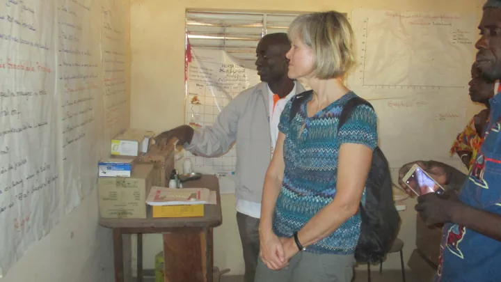 Eine von World Vision gebaute Krankenstation im Senegal, Kathiotte