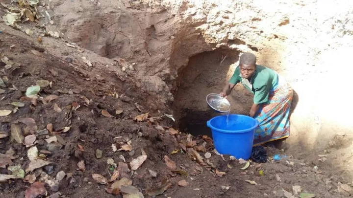 Heute gibt es sauberes Trinkwasser in Mkhumba