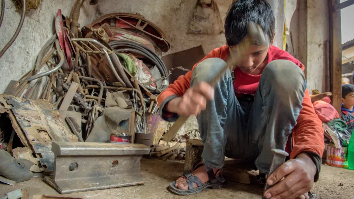 Kinderarbeiter in Bangladesch