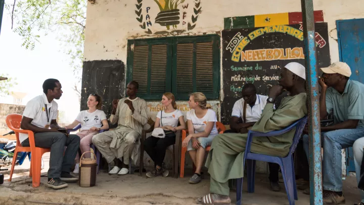 Jugendbotschafter im Senegal