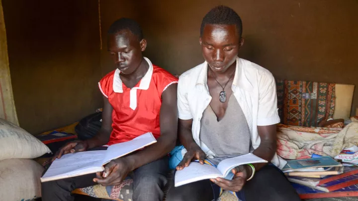 Schulbildung ist auch auf der Flucht wichtig.