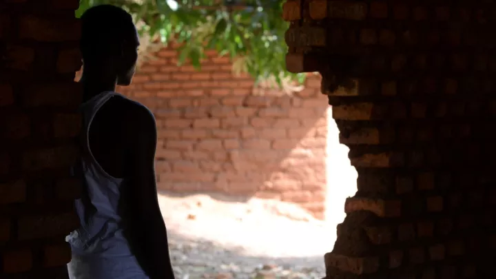 Ehemaliger Kindersoldat Yuda aus dem Südsudan