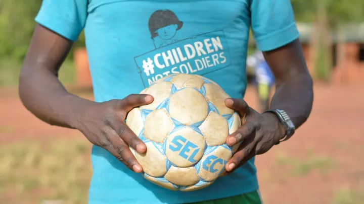 Ehemaliger Kindersoldat Alex 