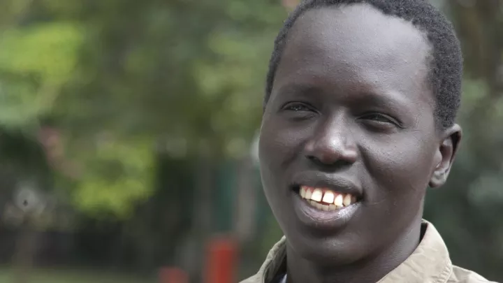 Ehemaliger Kindersoldat Napoleon