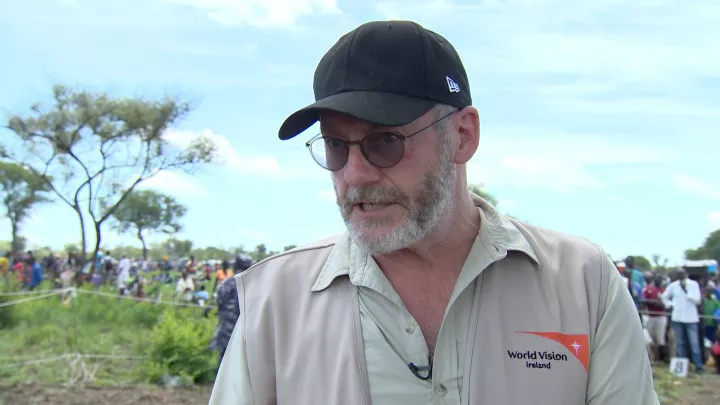 Liam Cunningham in Uganda