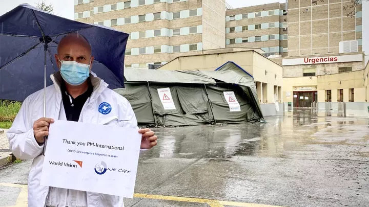 PM-International über ihre Corona-Nothilfe in Spanien
