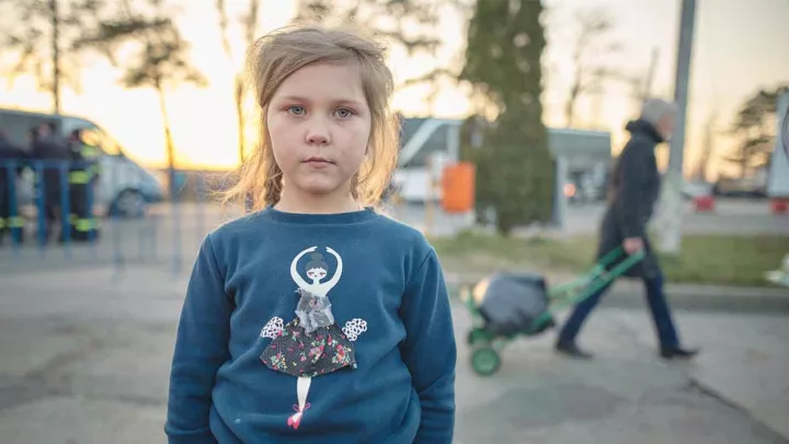 Polina ist aus der Ukraine geflüchtet