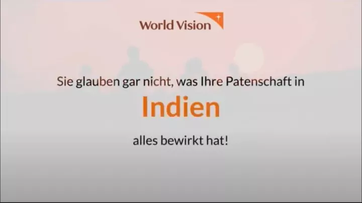 Video Projektübergabe Indien