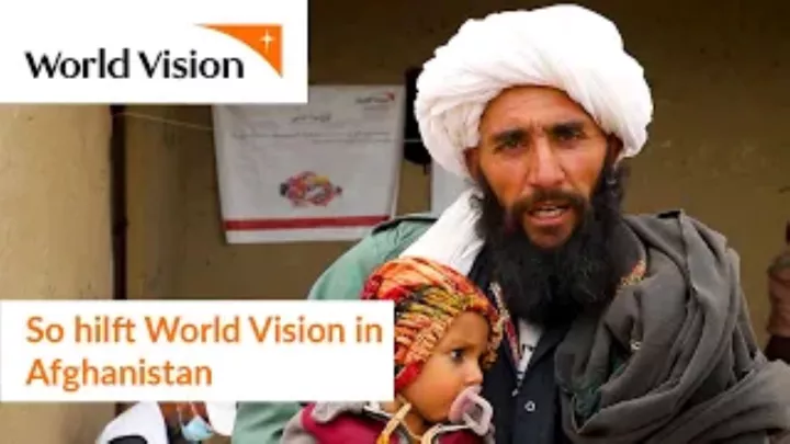 Afghanischer Vater mit Kind