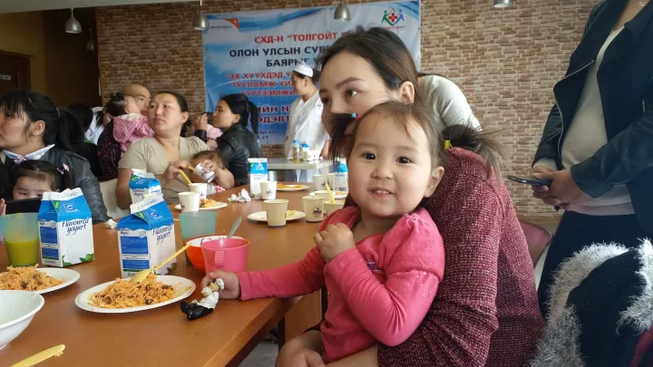 Das hat Ihre Patenschaft bewirkt: Ernährungsprogramme für die Kleinsten