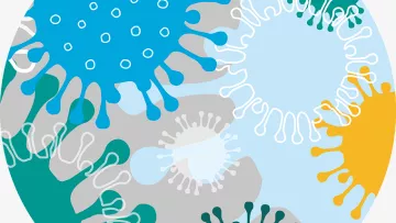 Cover der Kinderstudie mit Corona-Viren