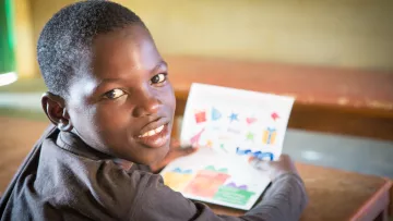 Junge in Mauretanien