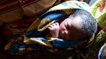Baby in Burundi