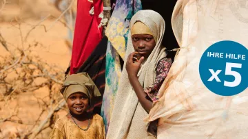 Jährliche Zusatzspende bei World Vision: Verfünffachen Sie Ihre Hilfe!