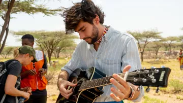 Alvaro Soler in Kenia