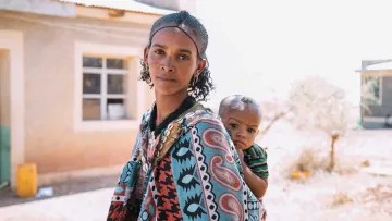 World Vision Projekt in Äthiopien