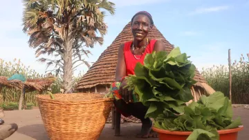 Akech ist Wegbereiterin für erfolgreiche Frauen in der Landwirtschaft im Südsudan