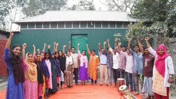 Mädchen in Bangladesch