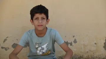 Junge aus dem Libanon