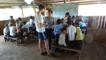 Patenbesuch in Kambodscha