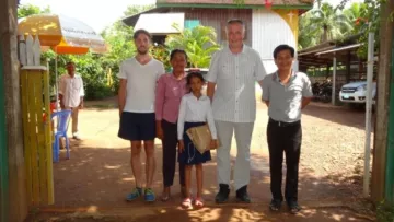 Patenbesuch in Kambodscha