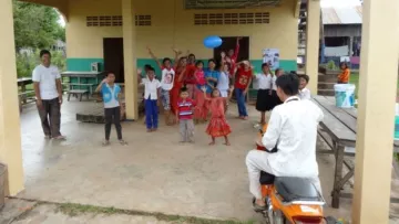 Patenbesuch in Kambodscha