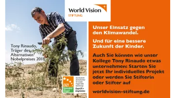 Füllanzeigen World Vision Stiftung