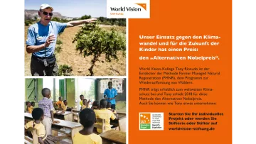 Füllanzeigen World Vision Stiftung