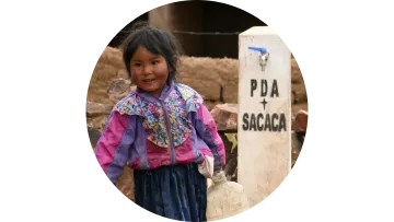 Wasser Bolivien Errichtung von Wasserstellen