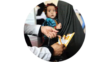 Medizinische Hilfe für Kinder in Afghanistan