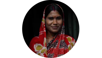 Mutter aus Bangladesch