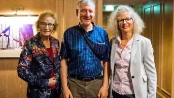 Knauer mit Tony Rinaudo