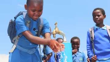 Sauberes Wasser in eSwatini dank Kinderpatenschaft