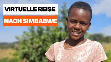 Kind aus Simbabwe