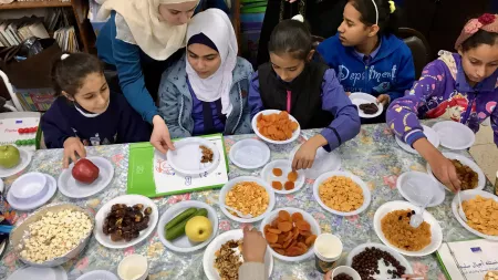Mitarbeiter des BMZ besucht ein Projekt in Jordanien
