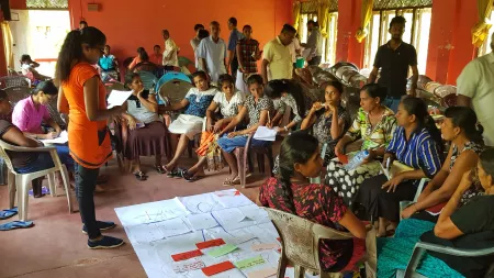 Schulung der Mitglieder einer Gemeinde um sie ökonomisch Unabhängig zu machen