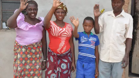 Projektübergabe in Tansania