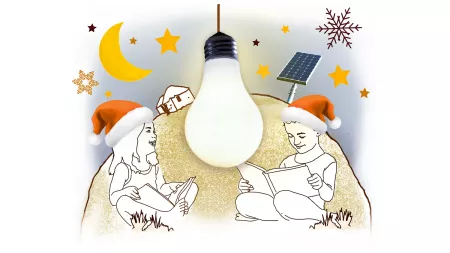 Solarlampe XMAS