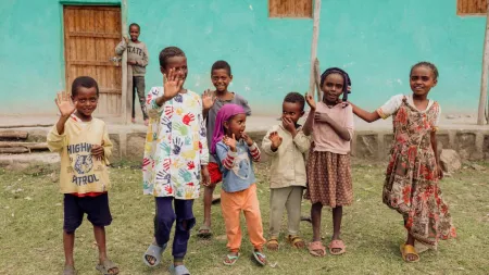 Kinder aus Äthiopien