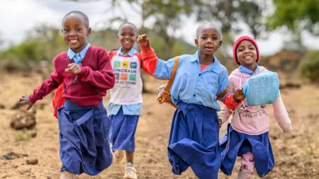 Patenkinder in Tansania