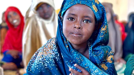 Mädchen aus Somalia