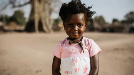 Mädchen aus Senegal