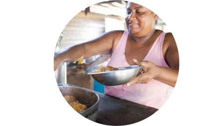 Gesunde Mahlzeiten kochen in der Dominikanischen Republik