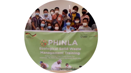 Schulung von Abfallsammlern Philippinen